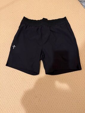 Men's Black Athletic Shorts